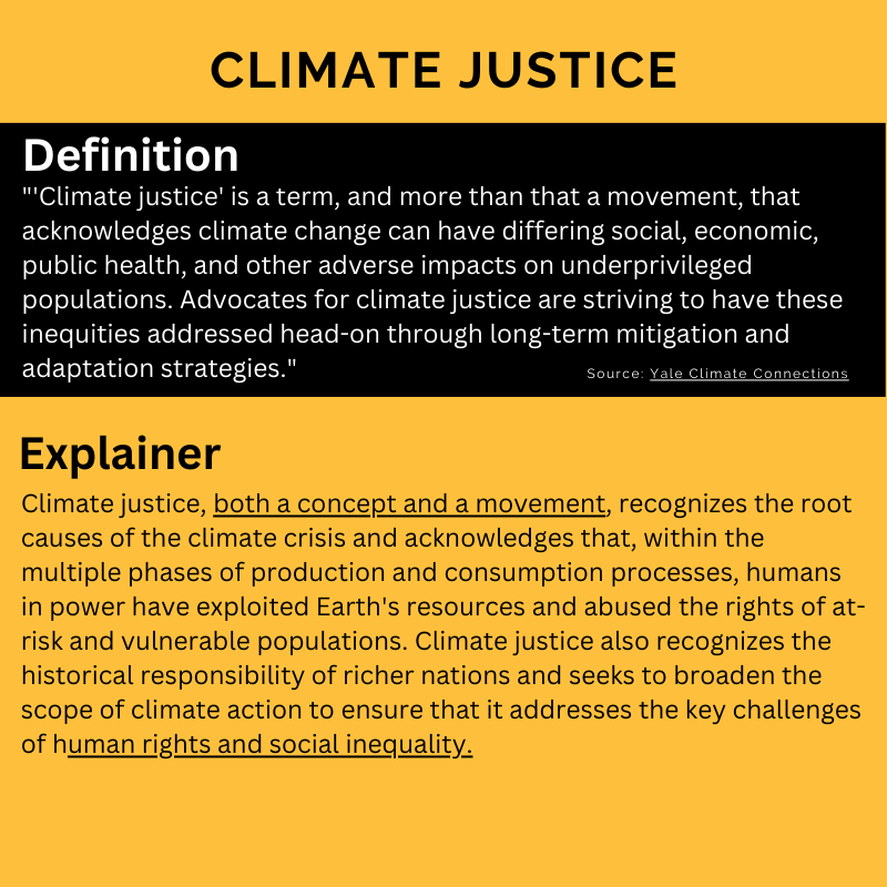 Climate Justice Slide