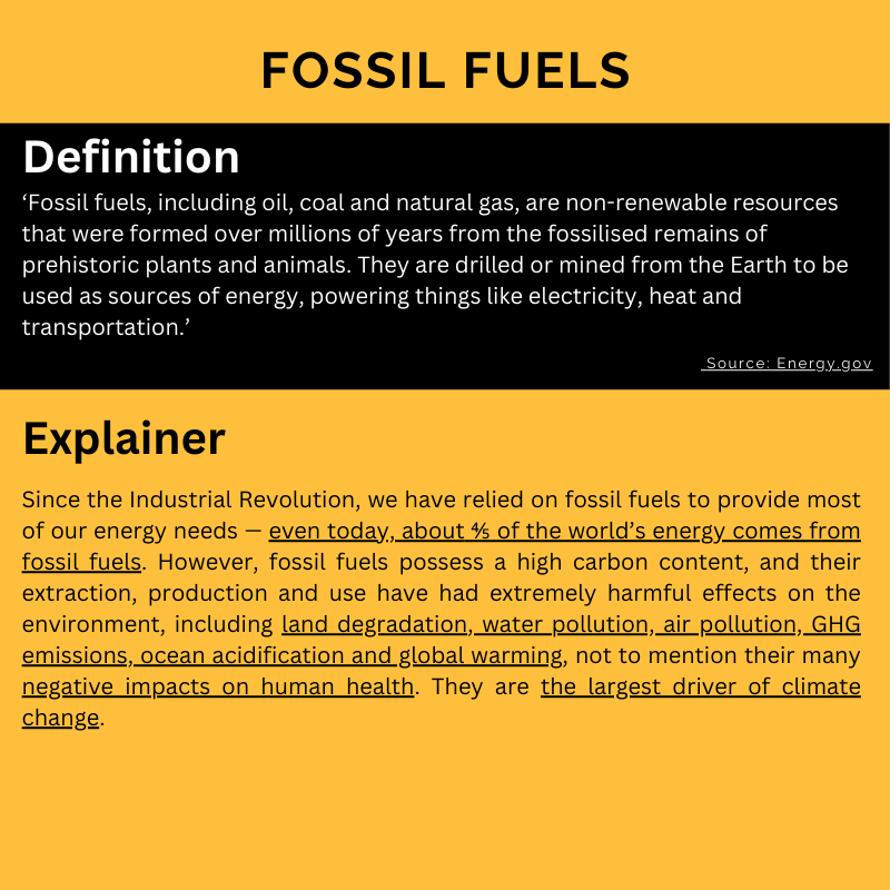 Fossil Fuels